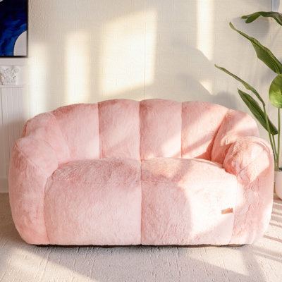 Fauteuil à billes à forme florale