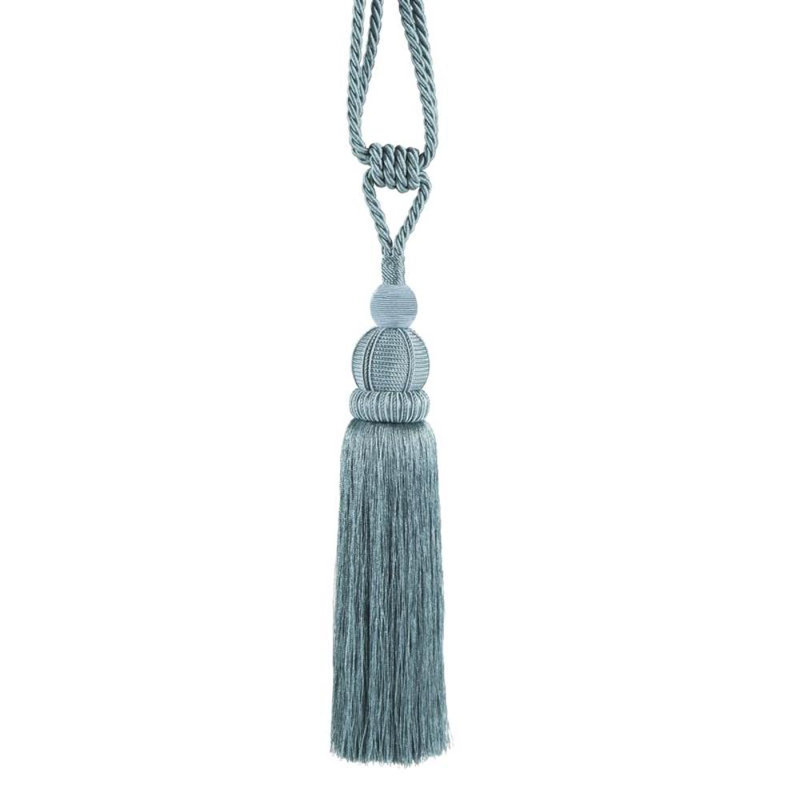 Lowellville Fabric 10cm Curtain Tieback, Turquoise