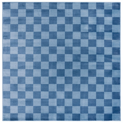 Lavone Performance Checkered Rug