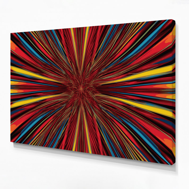 Art mural sur toile brun op Op 39, H 11 po x l 14 po