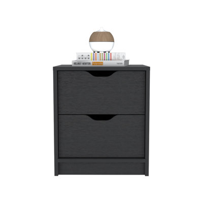 Reisy Nightstand Gandu, Two Drawers