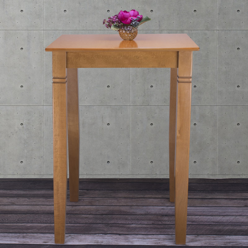 Table de salle à manger Livengood, Hauteur de bar (hauteur de 42 po), Cerisier