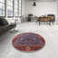 Tapis oriental bleu / rouge-259081579