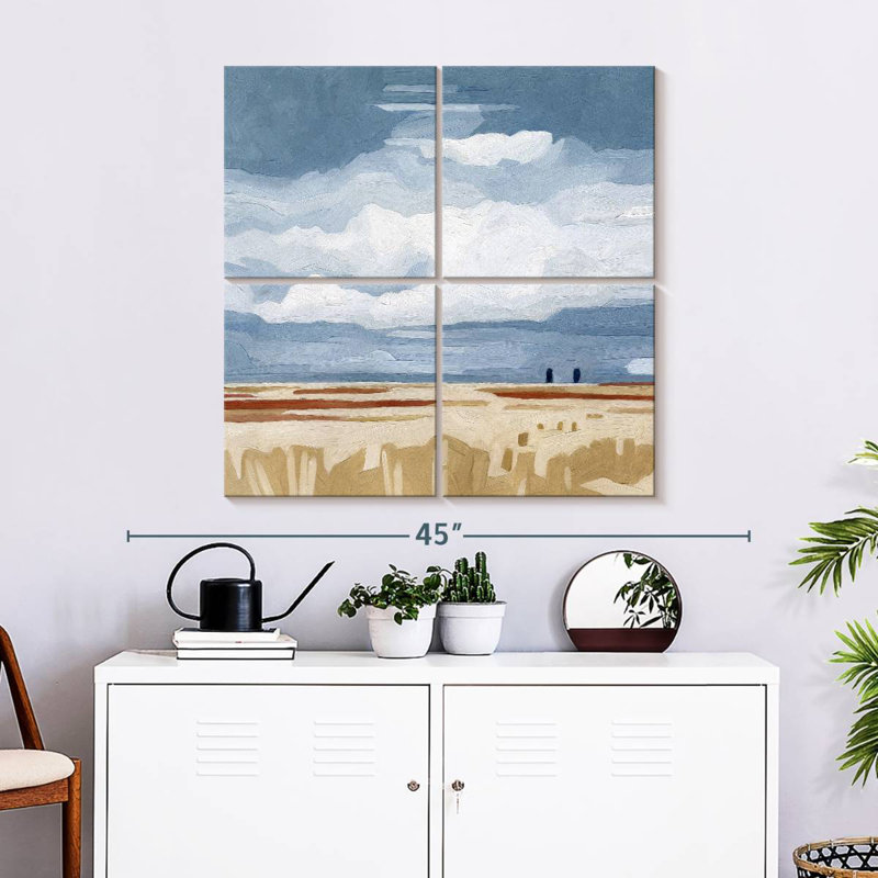 Prairie Landscape I, H 32 po x l 32 po