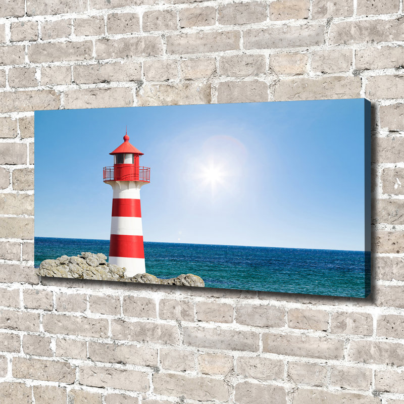 Lighthouse - No Frame Print on Canvas