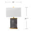 Lampe de table avec abat-jour, habillez votre décor avec cette lampe de table texturée