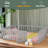 Wood Daybed Frame With Fence-2131212010-2131212014