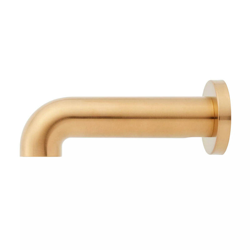 Lexia 6-7/8" Tub Spout, Brushed Gold