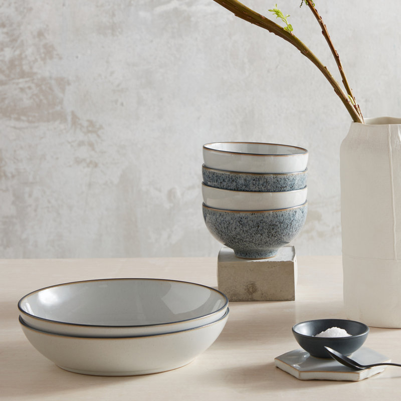 Bols à riz gris Denby Studio