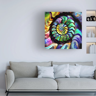 Bolog Tina Lavoie Nautilus Dance V Canvas Art