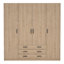 Sprint Manufactured Wood Wardrobe-126695448