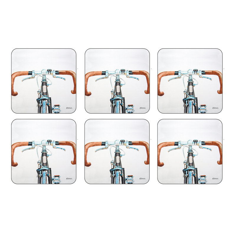 Sous-verres Pimpernel 4 po x 4 po