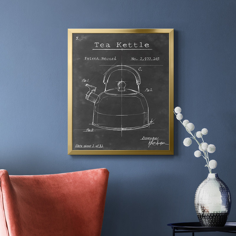 Toile encadrée de qualité supérieure du matin - prêt à accrocher, Or, H 24 po x l 20 po
