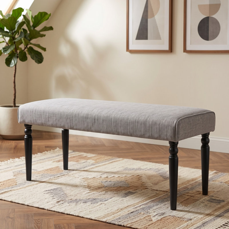 Banc de salle à manger Pryor, Noir