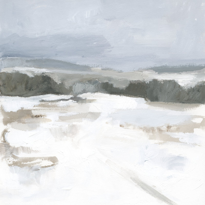 Silver Winter I by Victoria Barnes - Wrapped Canvas Print, 30cm H x 30cm W x 3.8cm D