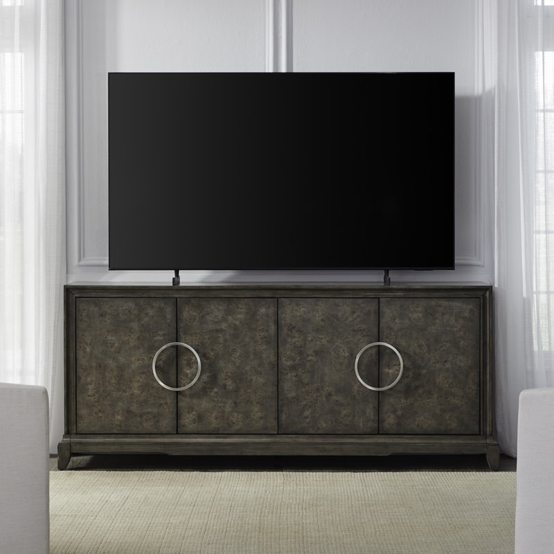 4 Door Accent Cabinet w/ Adjustable Shelves