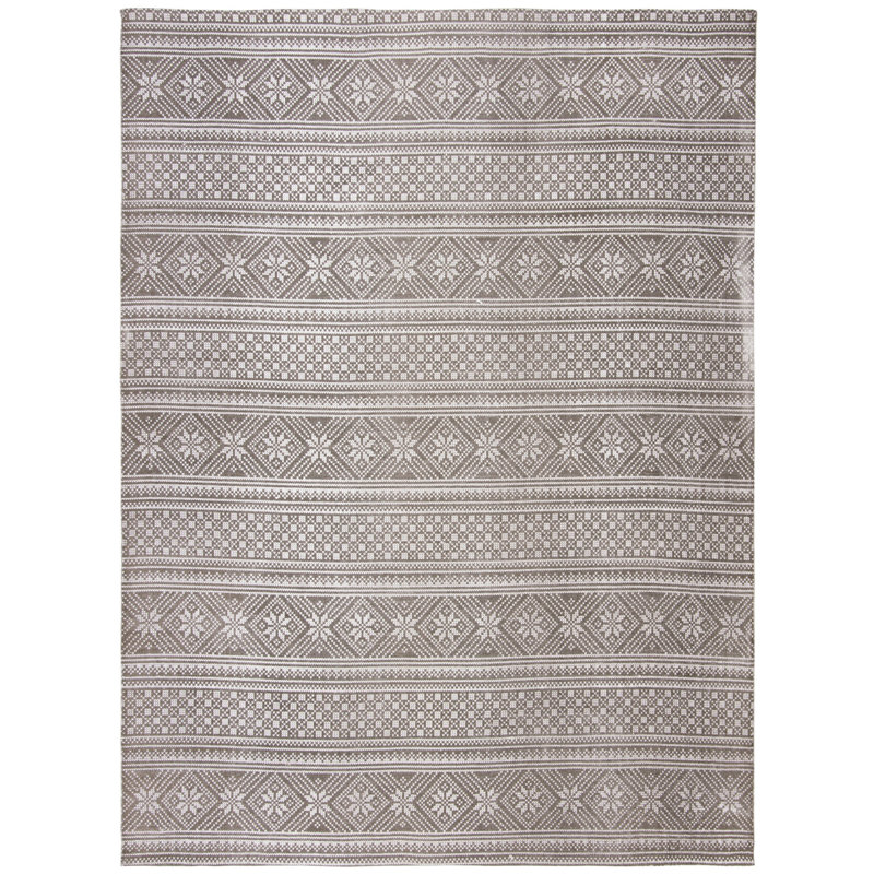Reuben Hand Loomed Cotton Southwestern Rug, Rectangle 8' x 10'