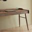Bureau en bois massif avec tiroir Nordic-304318172