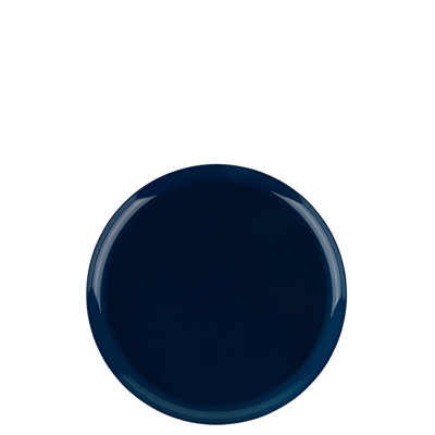 Assiettes en plastique rondes jetables EcoQuality Edge Collection 10 personnes