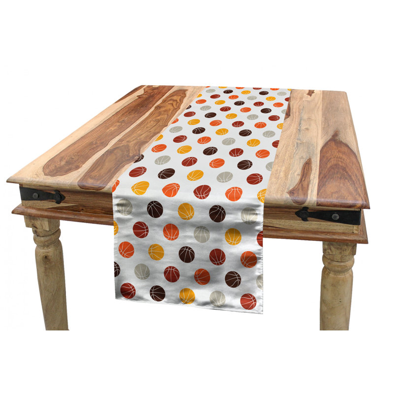 Basketball Table Runner, 72" x 16"