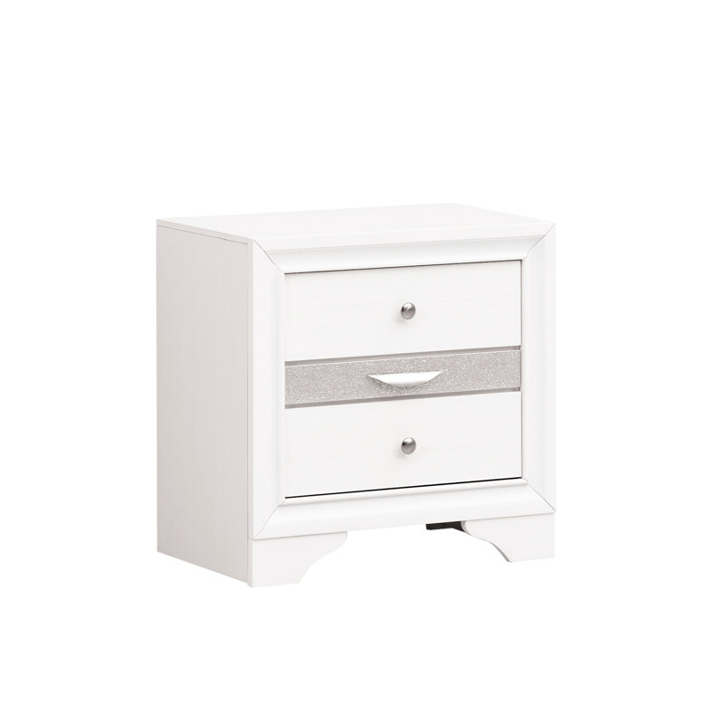 Madrid G02390-N Nightstand, White