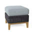 Frances Outdoor Teak Ottoman-50123506-50123527