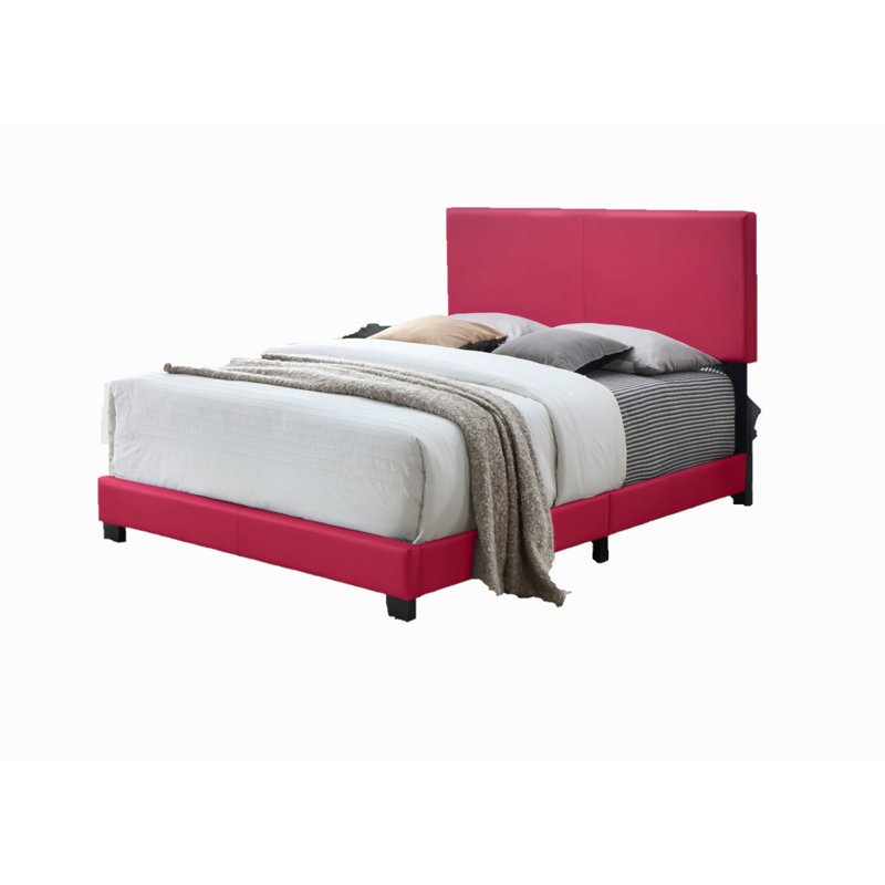 Structure moderne en tissu rose