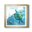 Tortue de mer Delray II - peinture encadrée-381938496-381938507
