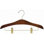 Cintre de costume plat en bois avec pince pour jupe / pantalon