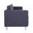 Desantiago Faux Leather 72.5'' Reception Sofa-1023167556