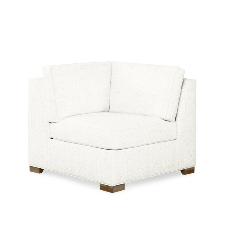 Landon Outdoor Patio Sectional, White 71627L11