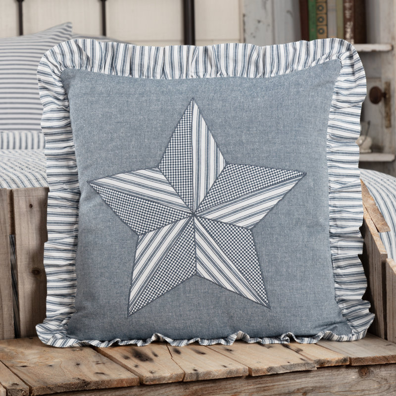 Coussin en coton Barn Star