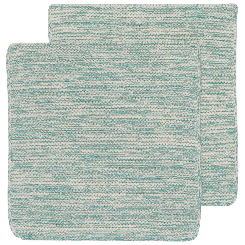 Linge à vaisselle en argile, Vert