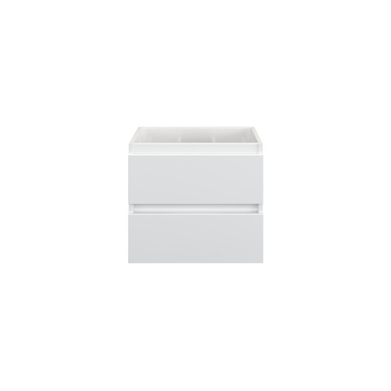 Salt 23.25'' Single Bathroom Vanity Base Only, Glossy White