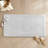 1 PCS 24X60" 100% Cotton Tufted 3000 GSM Reversible Bath Rug Grey-1103732085