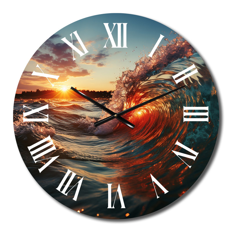 Horloge murale Sunshine, Moyenne