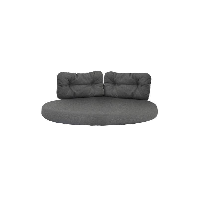 Ocean Large Daybed Cushion Set, Gray Sunbrella®