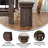Dejon 40" x 12" Commercial Grade Rustic Solid Pine Folding Bench by Flash Furniture-109145243