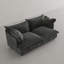2 - Piece Upholstered Modular Plush Chenille Cloud Sofa – Oversized Cushion Lounge Sofa-3349278