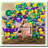 Golden 50th Birthday Glitter Banner