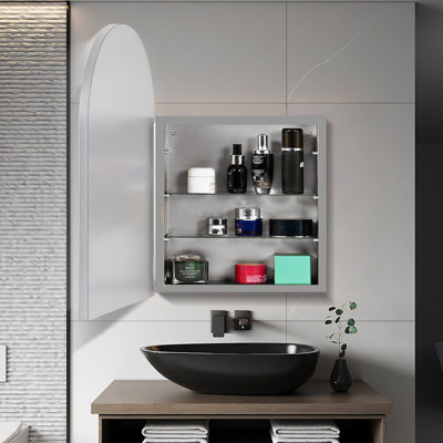 24'' W35.9'' H Framed Medicine Cabinet