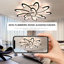 Brahim 12 - Light Geometric Chandelier