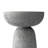 Sleek Cylinder Sandstone Side Table-621090169