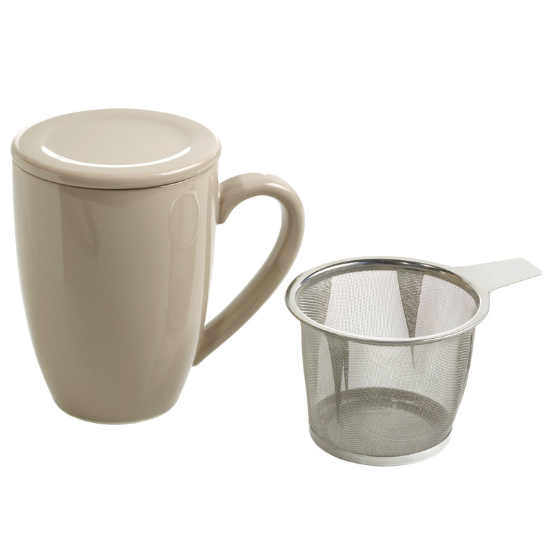 InfusionsT Porcelain Teacup, Taupe