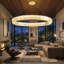 Lustre en cristal 8 po-130132186
