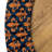Ambesonne Fleur De Lis Fitted Round Tablecloth Indigo Orange-845521209