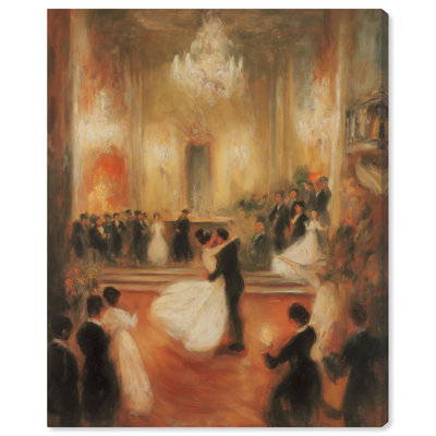 Décoration murale rétro sur toile Ballroom Dance 