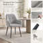 Chenille Fabric Dining Chair-667873214
