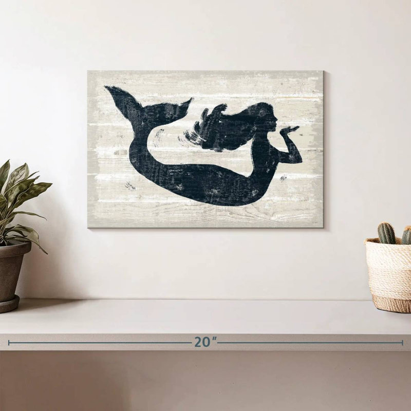 Kelan Driftwood Coast I Blue, 8" H x 12" W