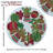 Glass Beads Embroidered Round Placemat